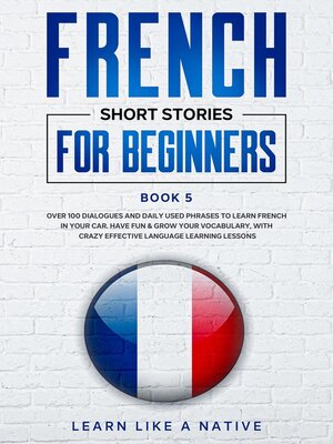 cover image of French Short Stories for Beginners Book 5